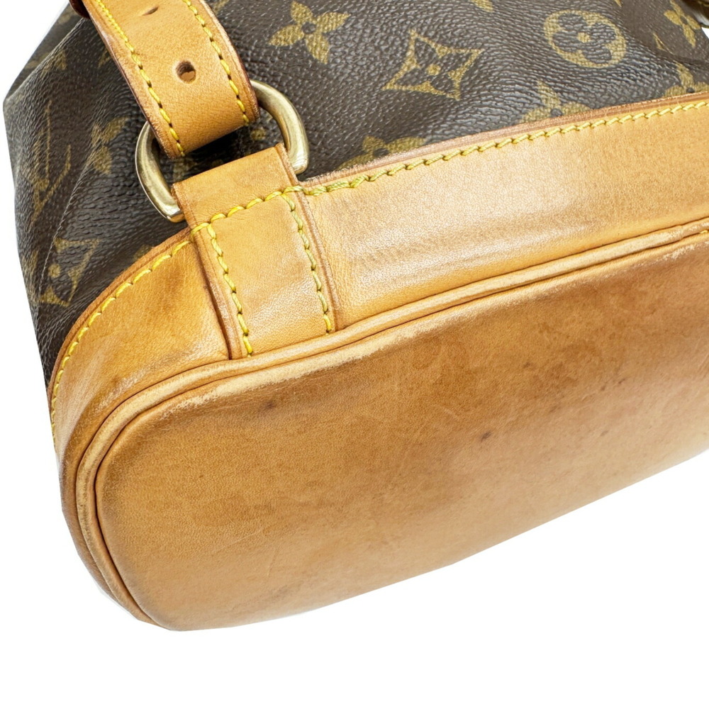 LOUIS VUITTON Brown Monogram Canvas Backpack - Picture 8 of 13